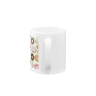 パキュラSHOPのドーナツ、時々ネコドーナツ Mug :handle