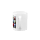 AQUAMETAVERSEのイースターのたまご　なでしこ1478 Mug :handle