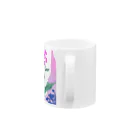 RetrowaveFlowerのRetrowaveFlower-スイートピー- Mug :handle