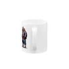 K'ramaのくまH Mug :handle