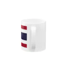 お絵かき屋さんのタイの国旗 Mug :handle