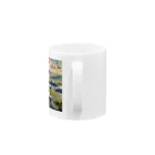 TakeKAKEのお洒落な常夏の空港風景 Mug :handle