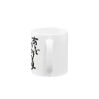 KIYOKA88WONDERLANDのラーメンねこ　あとでかんがえる Mug :handle