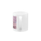 辺賦志ショップの美しき桜 Mug :handle