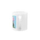 ぶーたんのポップ・スプラッシュ Mug :handle