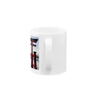 7NANA_HARUKAWA7の箱根の砦 Mug :handle