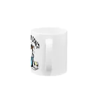 AckeeWolf Art Shopの猫シャンプー Mug :handle