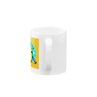 32 310のオカメインコ Mug :handle