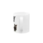 うちの猫ちゃんたちのるうなトライアングル♻️_No.1 Mug :handle