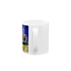 Art Museum of SUZURIのフィンセント・ファン・ゴッホ / オーヴェルの教会 Vincent van Gogh / The Church at Auvers Mug :handle