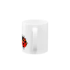 Ladybugcolorのナナホシ Mug :handle