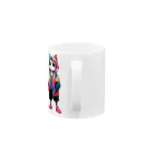 GRAFFITYのcat-man-2 Mug :handle