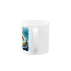 noiSutoaのカラフルなうきわ Mug :handle