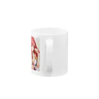 みおちゃんartshopの赤髪天使な女の子グッズ Mug :handle