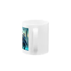 Animal_hero-457_AsukaYamamotoの未来のヒーローに変身したゴリラ Mug :handle