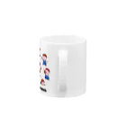 にぶたんオリジナルショップのにぶたん全員集合 Mug :handle