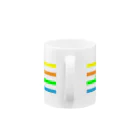 シロクマどん工房のシロクマどんのカットイン集合 Mug :handle