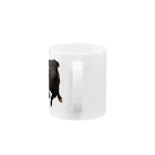 EHMforyouのパグ Mug :handle