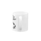 いきものや　のの（別館）の気安く触らないで【ヤマアラシ】 Mug :handle