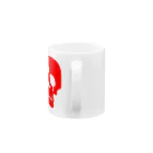 『NG （Niche・Gate）』ニッチゲート-- IN SUZURIのDon't Be Cruel.(赤) Mug :handle