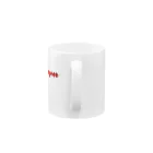 死死死=Dead By DeaDeadのAKKEMOODYGOD (Name Logo) Mug :handle