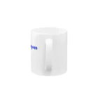 死死死=Dead By DeaDeadのAKKEMOODYGOD (Name Logo2) Mug :handle