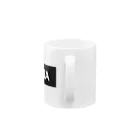 One poinTのアイラブ　フットボール Mug :handle