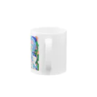 もふおみのJelly Fish Mug :handle