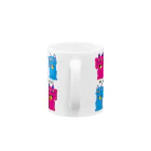 NANAKO DECORATIONのまねきねこズ Mug :handle