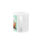 春薫杜のグースとコッピー Mug :handle