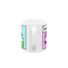 ぴょんずのおみせのおかしな3びき Mug :handle