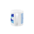 Keiko_Naoko-Art-Japanの海のシンフォニー Mug :handle