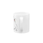 アトリエねぎやまのマカロン君とメレンゲ君 Mug :handle