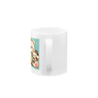 masayang12のクマさん Mug :handle