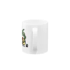 KU-SUPPORTの獅子くん Mug :handle