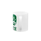 キャプテン☆アフリカのシークレットベース（秘密基地）のNO CAPTAIN☆AFRICA NO PEACE Mug :handle