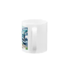 ふじえだ歯科医院の訪問歯科ラビット Mug :handle