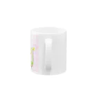 pome(ポメ)の子龍のりゅうちゃん✽ふうせん散歩 Mug :handle
