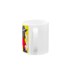 FK__kismyft2の塗り絵 双子コーデの子② Mug :handle