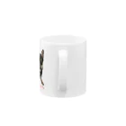うたた寝の🐾豆柴BOY🐾 世界中で愛される柴犬　1歳 Mug :handle