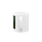 Dark Shadow  - 月影の星降る優雅なクラシックナイト Mug :handle