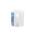 blank_etの飛び出す令和の梅月夜 Mug :handle