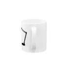 お文具のお文具の日光浴 Mug :handle