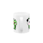 ☆みかん☆のかっぱんだちゃん*糸電話 Mug :handle