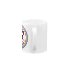 NK♥LOVEのCircle of happiness rainbow <panda> Mug :handle