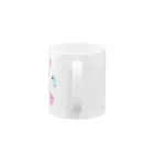 たべものミュージアムのマシュマロファミリー Mug :handle