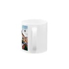 Hello のクロアチアの角 Mug :handle