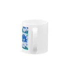 8216vividの紫陽花 Mug :handle