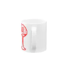 mosmos storeのNO IDEA BUGLER Mug :handle