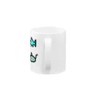 ぽよん堂のねこちゃん生活 Mug :handle